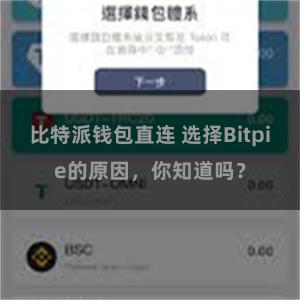 比特派钱包直连 选择Bitpie的原因，你知道吗？