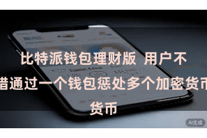 比特派钱包理财版 用户不错通过一个钱包惩处多个加密货币