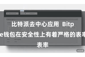 比特派去中心应用  Bitpie钱包在安全性上有着严格的表率
